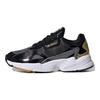 adidas Originals Falcon Удобные Повседневные Нескользящие Износостойкие Низкие Кроссовки для Папы Женские кроссовки Черные FV3408