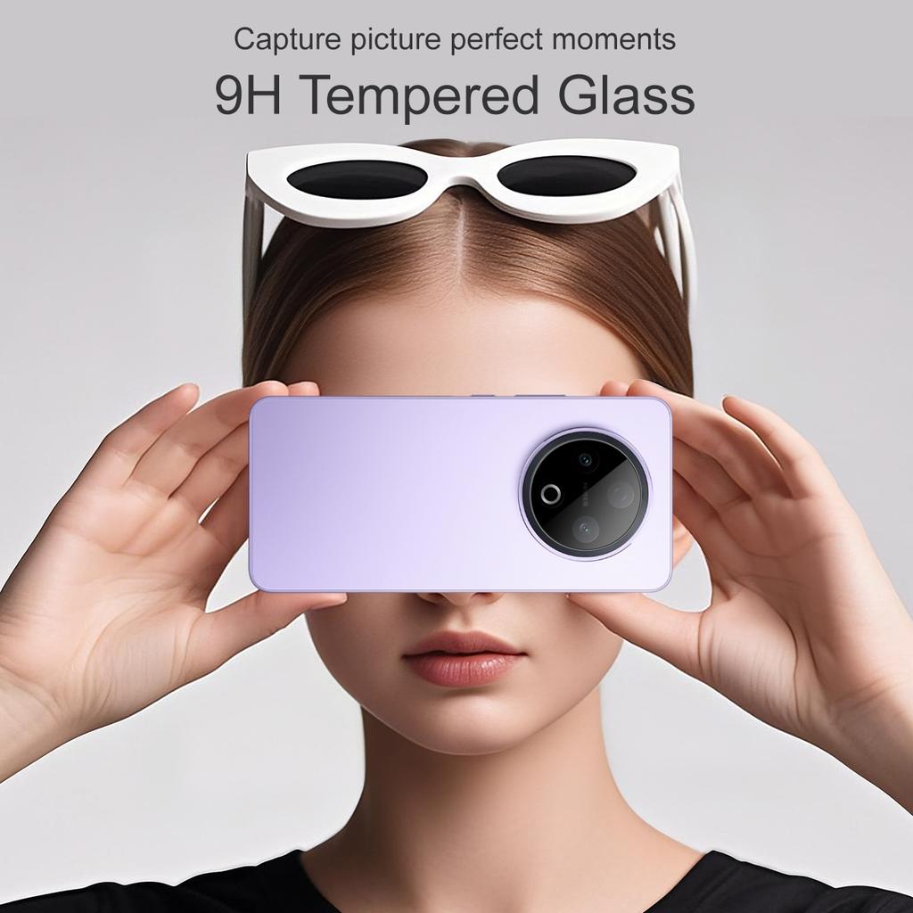For Vivo Y500 5G China Glass IMAK High Definition Glass Lens Film Black Version
