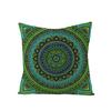 Богемный стиль мандала Полиэстеровая наволочка Квадратная наволочка для диванной подушки Дом