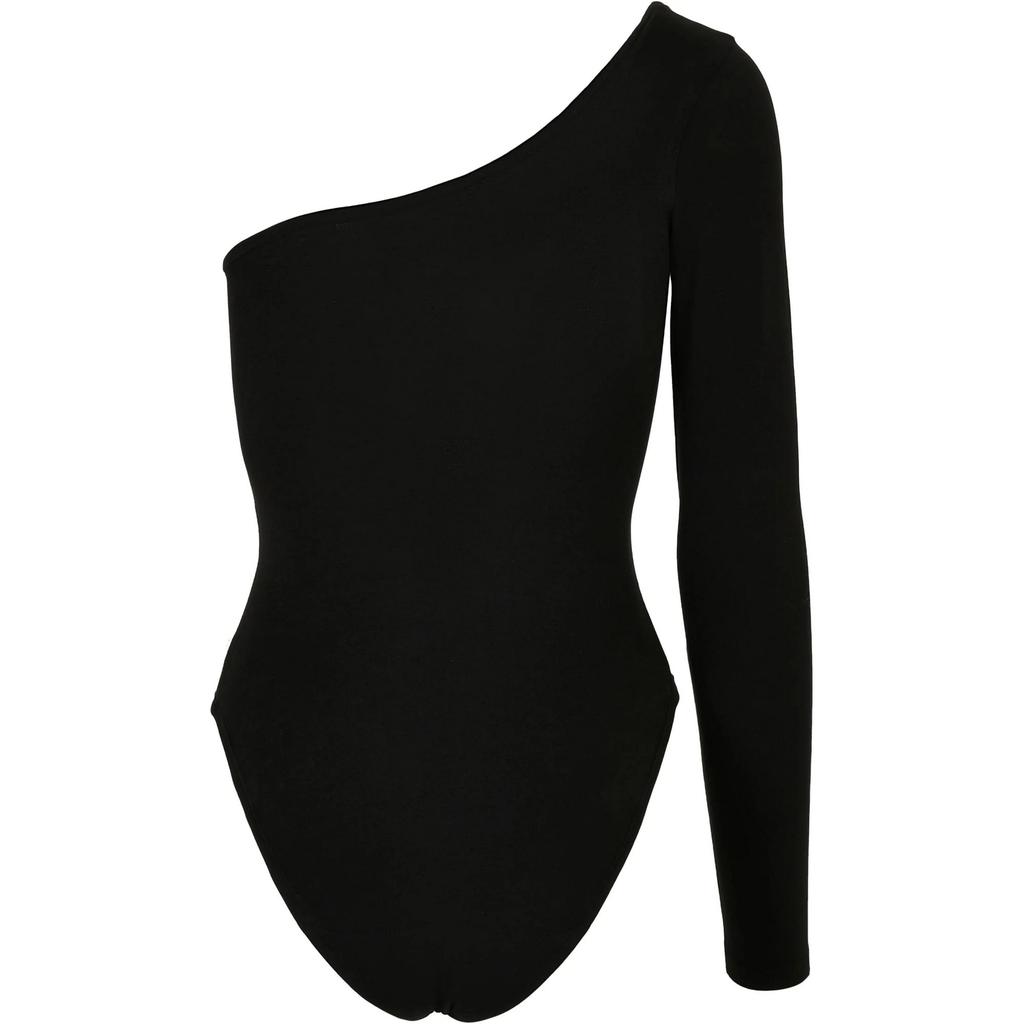 Urban Classics Womens/Ladies Organic Asymmetric One Sleeve Bodysuit