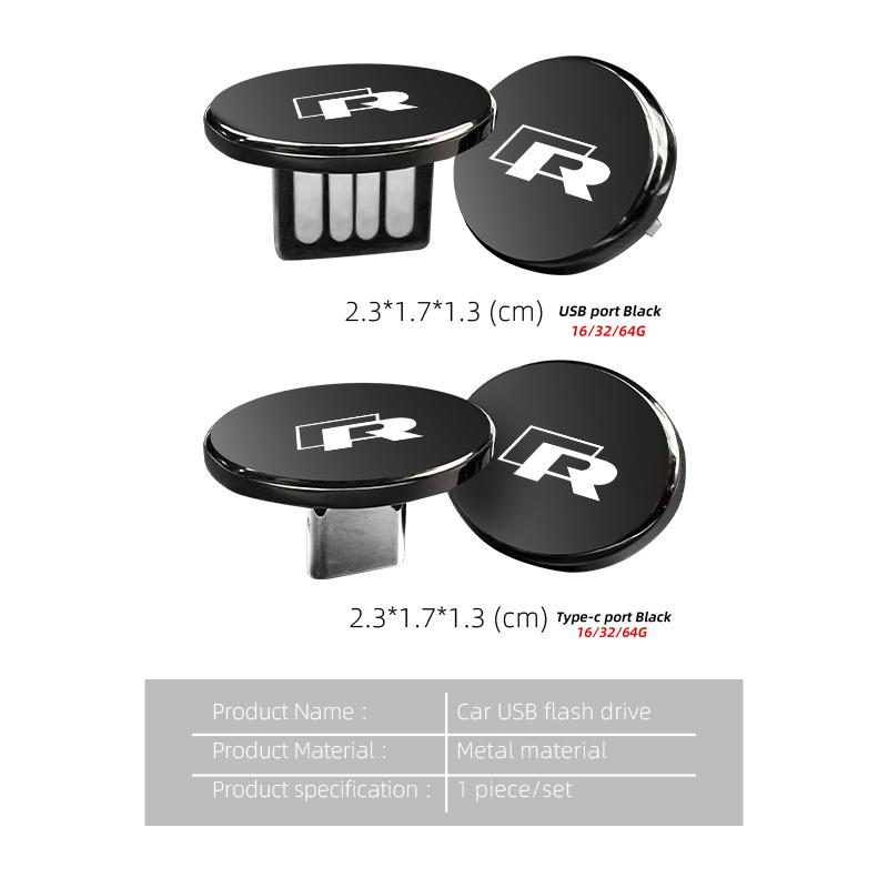 CUP1 Car Fast Transmission USB Flash Drive Memory Stick Waterproof For Volkswagen VW Tiguan CC Jetta Polo Golf 4 5 6 Passat B5 B6 B7