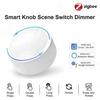 ZigBee Smart Knob Switch DIY Wireless Scene Button Rotatable Dimmer Switch Home Appliances Automation Linkage Remoter