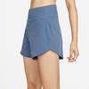 New Nike Sports Shorts Women's Fen Blue DX6019-491
