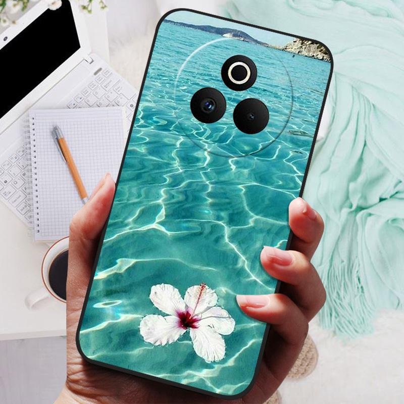Для Realme P3 Pro 5G Чехол Силиконовая Задняя Крышка Чехол для Телефона для Realme P3 Ultra 5G Чехлы P 3 Pro Мягкий бампер coque Ударопрочный Fundas