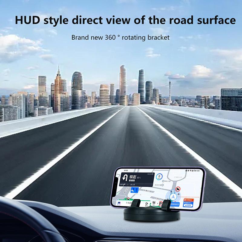 Держатель телефона на приборную панель автомобиля, временная парковка, номерной знак автомобиля, держатель телефона, вращающийся на 360 градусов, липкая противоскользящая накладка, автомобильный держатель для сотового телефона