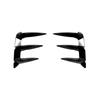 2 Pieces Rear Bumper Side Air Vent Cover Trim Boot Splitter Canard For BMW X3 G01 LCI M Sport 2022 2023 2024
