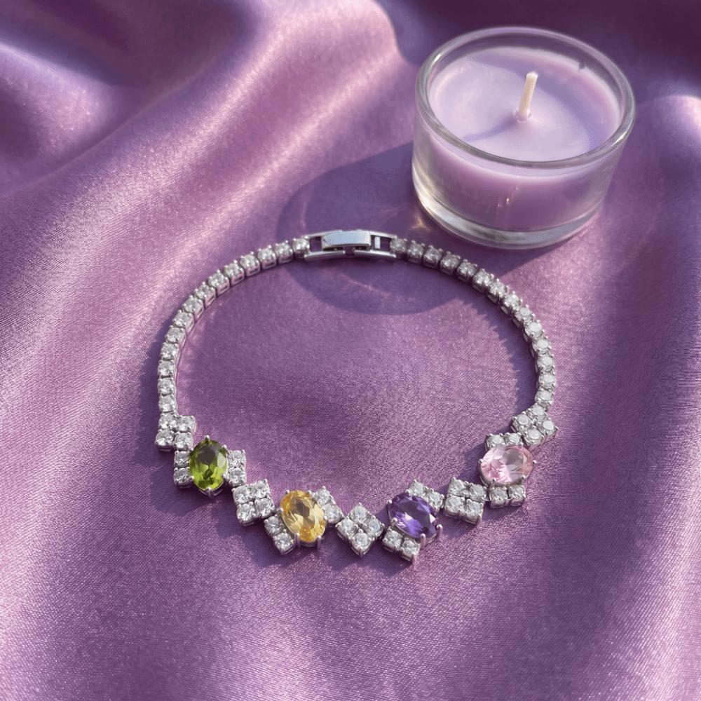 Wristband Women Crystal Hand Bracelet Luxury Friendship Bracelet Zircon Bracelet Hand Accessory