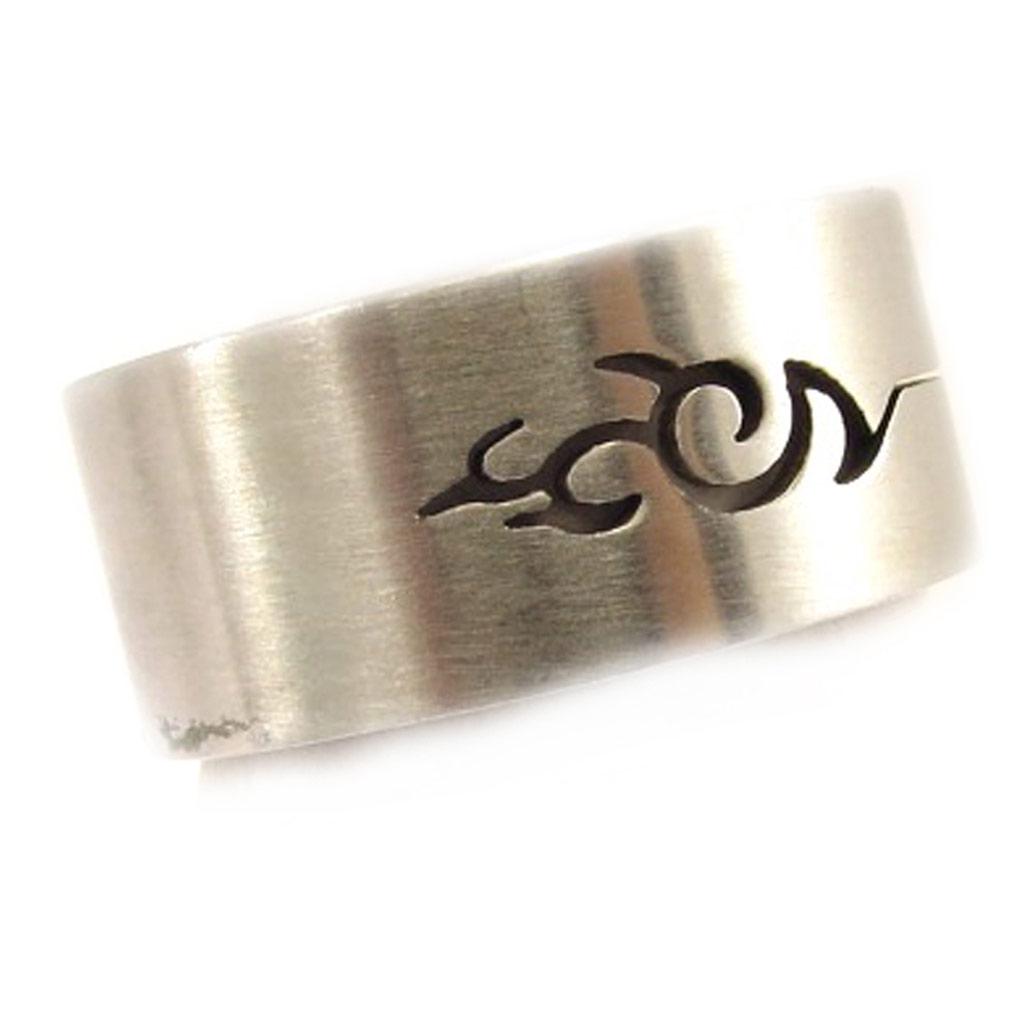 Кольцо из кельтской стали