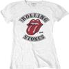 Футболка скинни The Rolling Stones Тур 1978 Белая