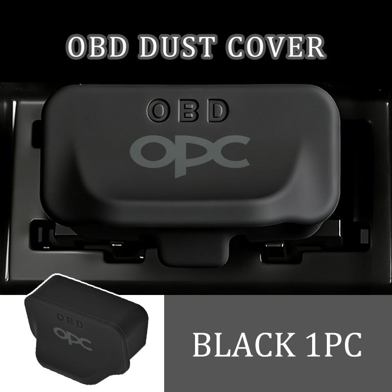 AAJD1 Silicone Obd Dust Cover Car Diagnostic Interface Protective Cover Interior Accessories For Opel ADAM ASTRA J K CORSA E INSIGNIA