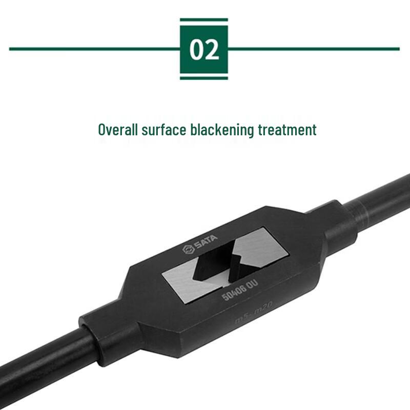 SATA 50407 Цельностальной вороток для метчиков M9-M27
