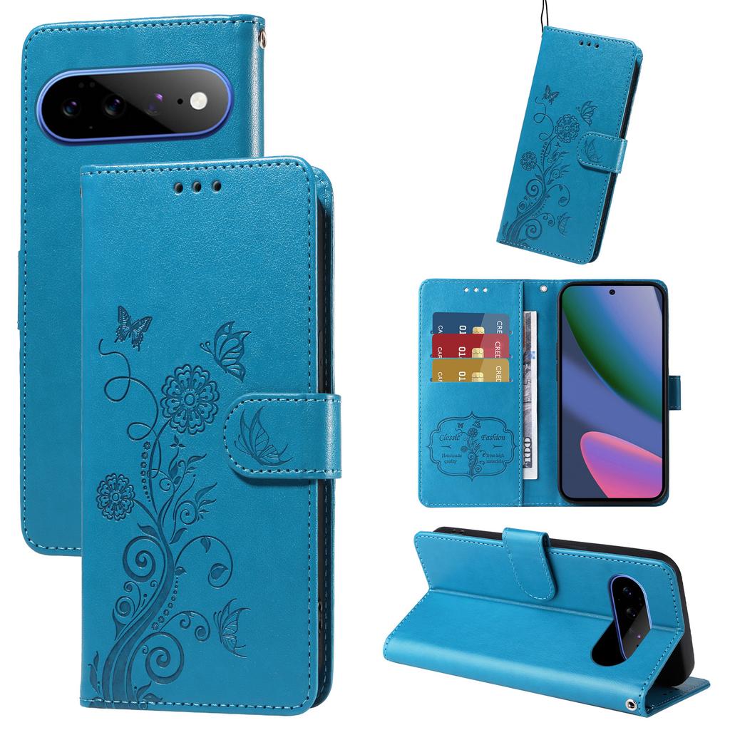 3D Тисненая Бабочка Цветок Кошелек Кожаный Чехол для Pixel 11 10A 10 9A 9 8A 8 7A 7 Pro XL 5G Магнитная Книга-Раскладушка Чехол для Телефона