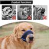 Adjustable Strap Dog Mouthpiece Comfortable Mesh Pet Mask Durable Dog Muzzle  Small To Medium Dogs