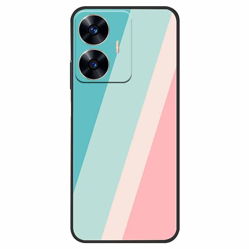 Чехол для телефона Realme C55 Черный Силиконовый Fundas Для Realme C55 RMX3710 ТПУ Мягкая Задняя Панель Coque Звезда Нарисована на RealmeC55 C 55