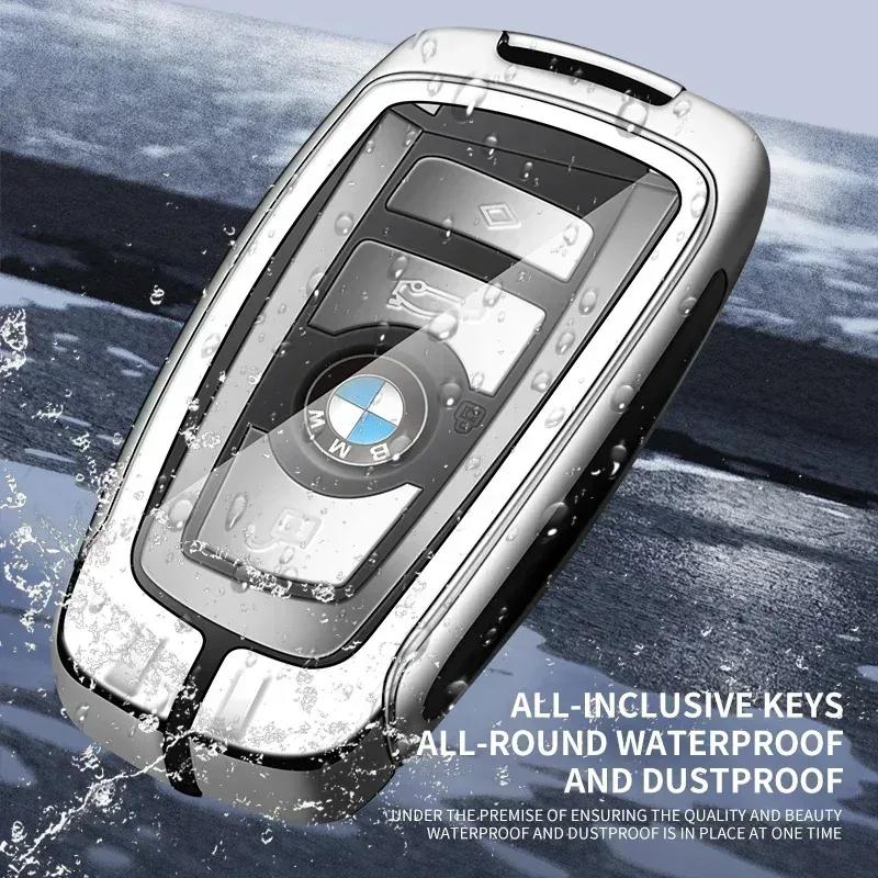 -Чехол-держатель для автомобильного ключа, корпус ключа для BMW 1 3 5 7 Серии X1 X3 X4 X5 F10 F15 F16 F20 F30 F18 F25 M3 M4 E34 Брелок Аксессуар