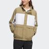 Adidas Neo Casual Sports Jacket with Detachable Hood Men Outerwear Olive H55263