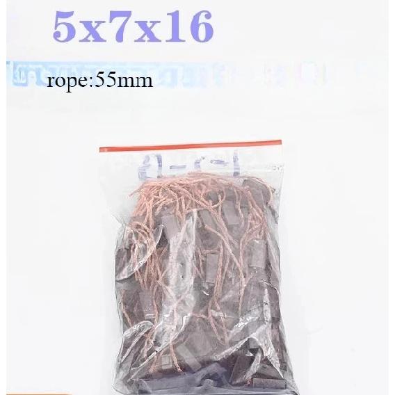 100pcs Car Generator Carbon Brush Electric Brush for Valeo Trico Halla for Mercedes Benz for BMW