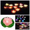 Waterproof Artificial Lotus Lamp Floating Induction Lotus Night Light Valentine's Day