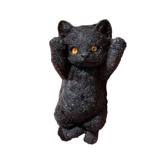 Реалистичная игрушка для кошек, сжимающая медленно восстанавливающийся мягкий TPR, снимает стресс, беспокойство, портативная для детей, подростков, взрослых, котят, животных, сжимающих сенсорную игрушку-фиджет