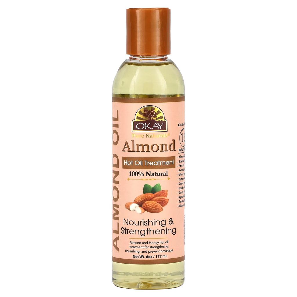 Almond Hot Oil Treatment, 177Ml(6Oz)