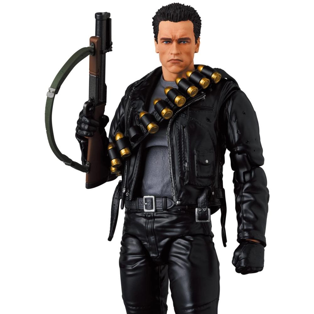 MAFEX №199 Терминатор 2 Т-800 (Версия T2.) Высота ок.. 160 мм немасштабированная окрашенная фигурка