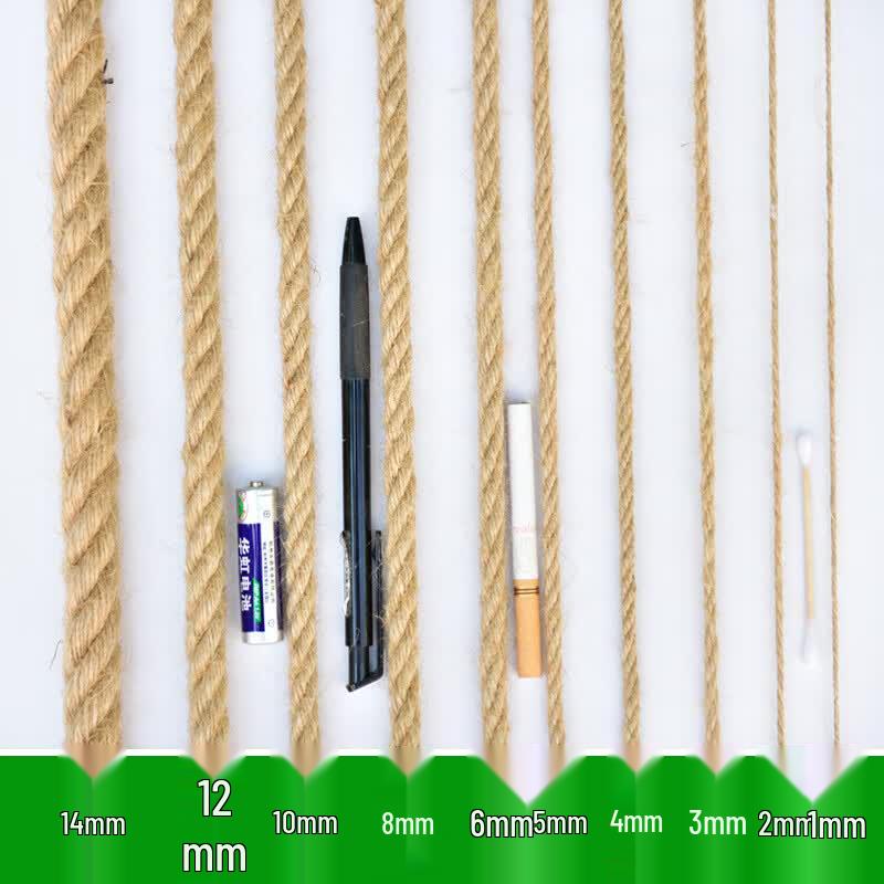 DAMELLE Natural Hemp Rope for DIY Crafts