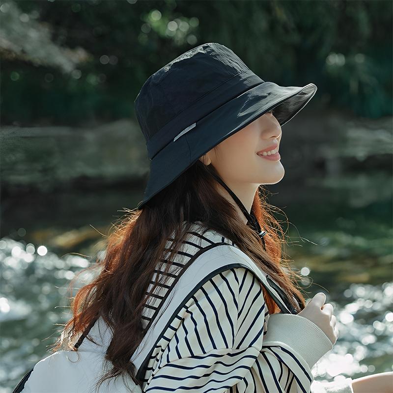 2025 шляпа женская летняя защита от ультрафиолета защита от солнца альпинизм быстросохнущая шляпа рыбака ветрозащитная веревка шляпа от солнца