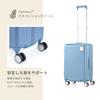 American Tourister Location LOCKATION Spinner 55/20 Carry-on Suitcase, Frame Type, Small, 32L, 55cm, 3.1kg, Ice Blue