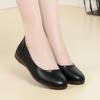 Женские черные туфли на плоской подошве с мягкой подошвой, нескользящие, повседневные, удобные, универсальные, мокасины, рабочие, кроссовки Zapatos Mujer для женщин