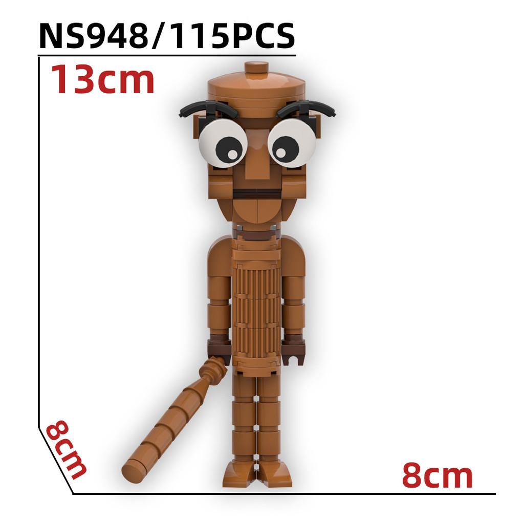 Tungtungtung Cute Sahur Cartoon Building Blocks Toy Birthday Festival Gift Kids