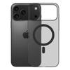 Роскошный ультратонкий магнитный полупрозрачный матовый чехол для iPhone 17 16 15 14 13 12 Pro Max Plus 17 Air Для Magsafe Прозрачная задняя крышка