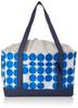 Tote Bag Gray X Blue Dot [OFS] 2103-4L42 Women's