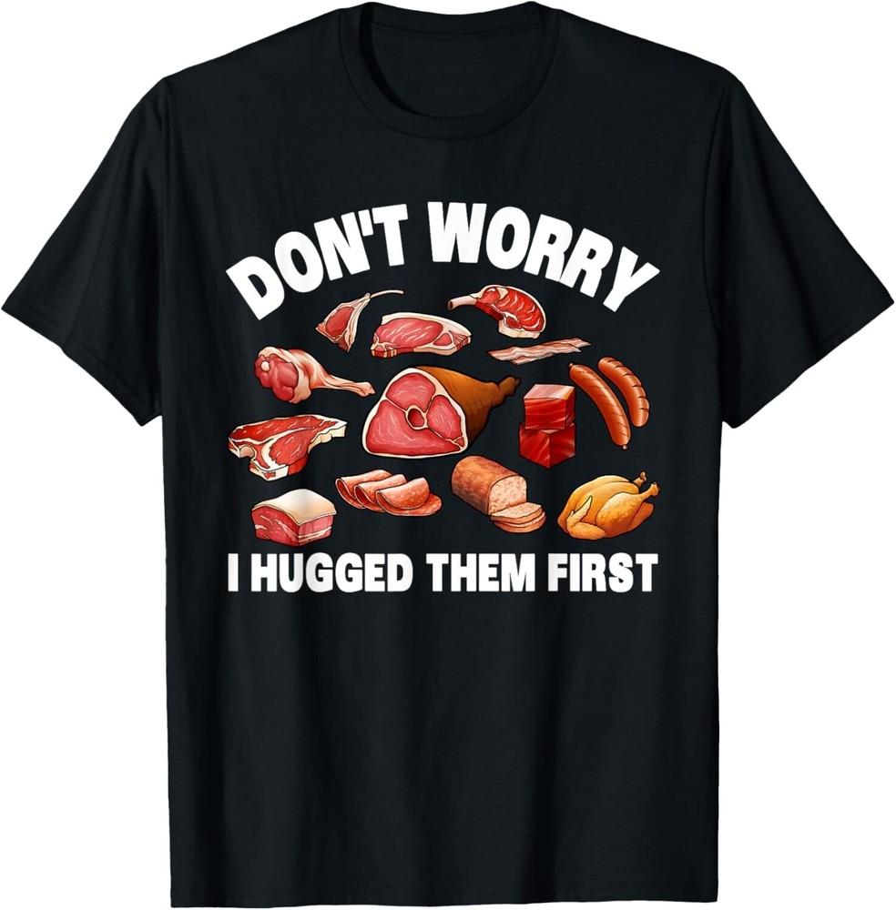 Funny Butcher For Men Women Animal Slaughter Meat Cutter BBQ Gift Unisex T-Shirt