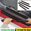 Car Styling Car Door Sill Stickers Rubber Anti-Scratch Car Door Sill Sticker  Car Door Sill