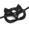 Сексуальная кожаная маска кошки для женщин и девочек, маскарадная эротическая карнавальная вечерние маска для косплея