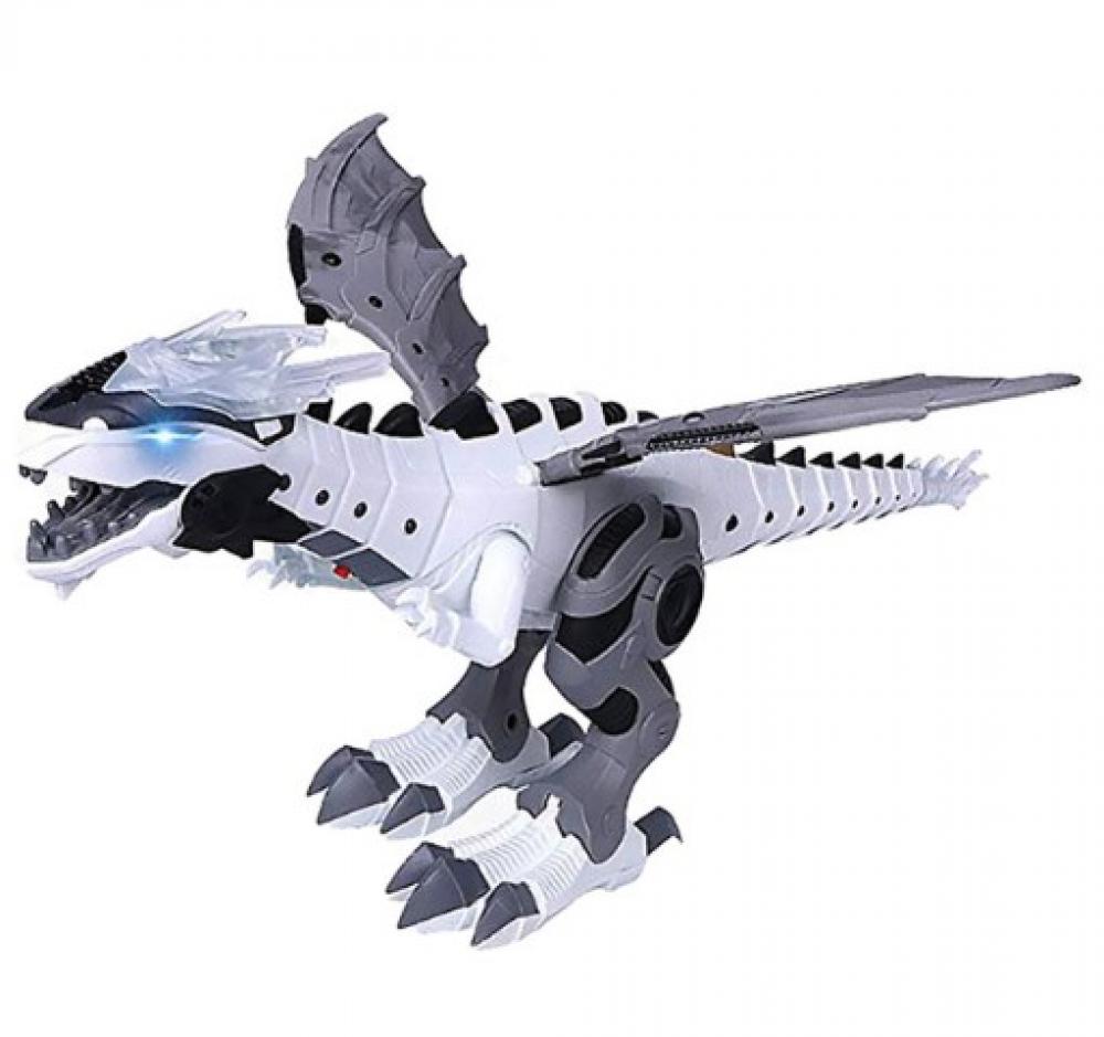 non-toxic Large Spray Mechanical Dinosaur With Wing Cartoon Electronic Walking Animal Model Dinosaurio juguete Robot Pterosaurs Kids Toys