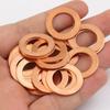 M14 Copper Sealing Washer Car Flat Seal Ring Gasket Washers 94109-14000941 09-14000 for Honda Civic 1996-2018 CR-V 2007-2017
