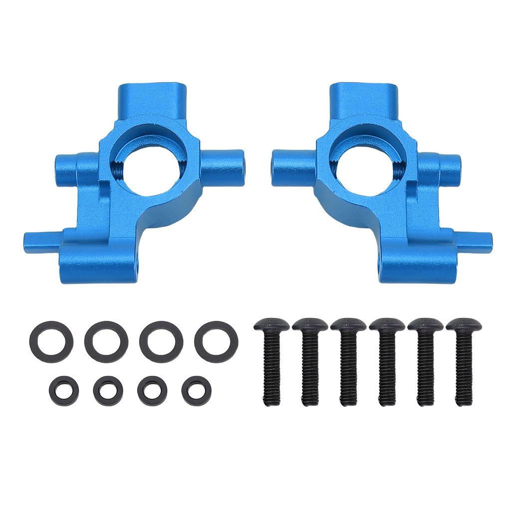 2PCS Front Steering Cup Replacement for 4 TEC DRIFT 1 10 Scale RC Car Aluminum Alloy 10537 Steering Spare Parts Blue
