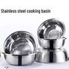 Multi-purpose Stainless Steel Round Basin