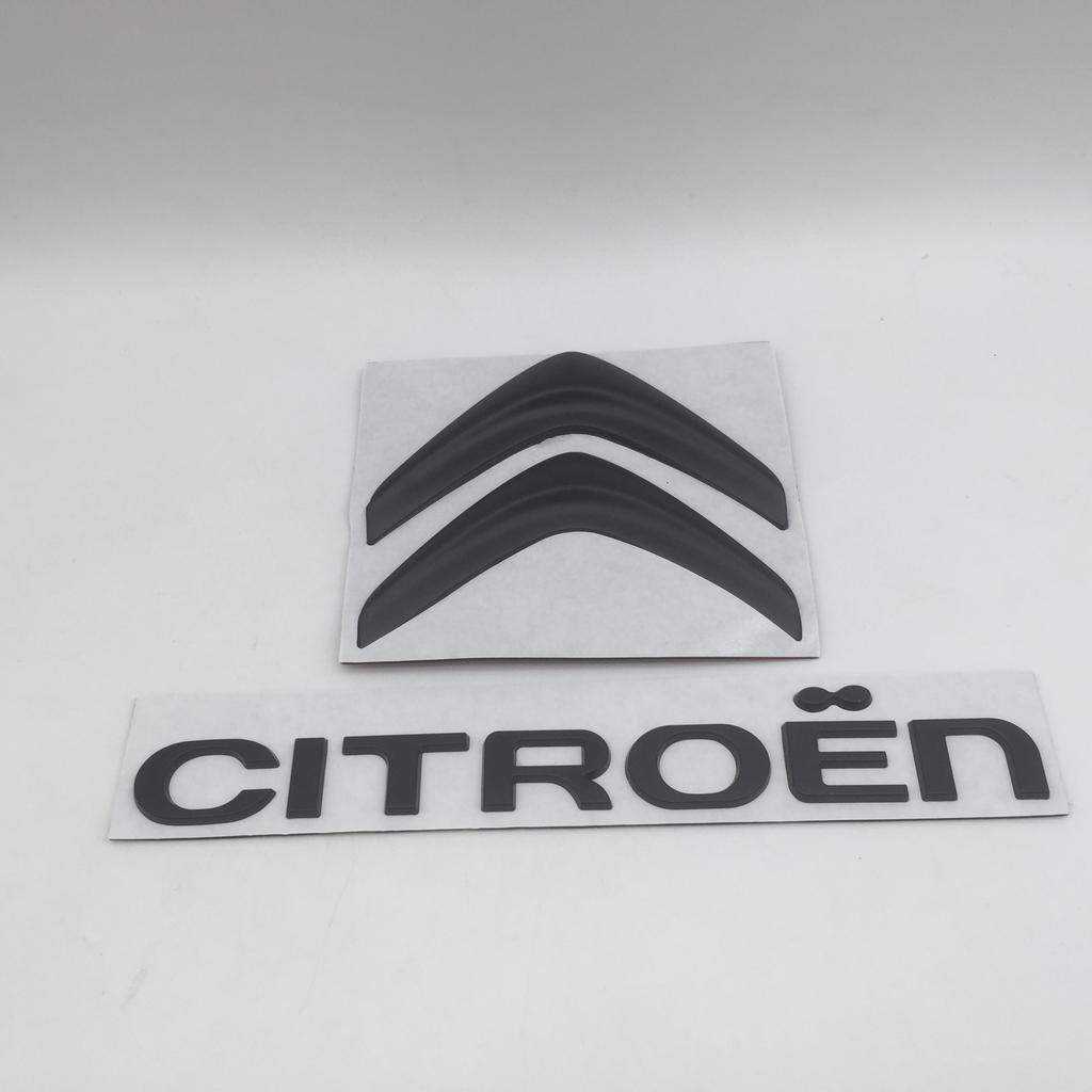 1 шт. 3D металл для Citroen Буквы автомобиля Передний значок на капот Наклейка на капот Задний значок на багажник Наклейка Стайлинг автомобильные аксессуары