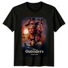 The Outsider "(1983) Movie Inspiration T-shirt Retro Suitable for Both Men and Women All Season Pure Cotton T-shirt Streetwear