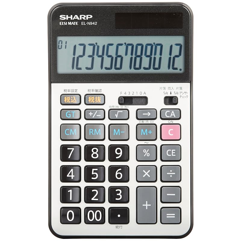 Калькулятор Sharp Business, удобный размер, тип EL-N942-X
