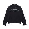 MALBON GOLF Color-Block Sleeve Knit Collar Top Dark Navy (Woman)