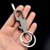 High-End Multifunctional Men's Keychain with Detachable Knife and Portable Bottle Opener