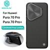 For Huawei Pura 70 Pro Plus Pro+ Phone Case Nillkin CamShield Prop Leather Hard PC+TPU Shell Shockproof Back Cover
