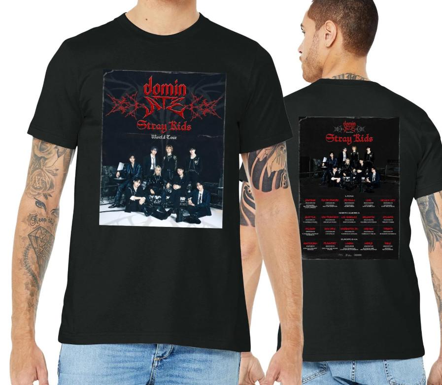 Stray Kids World Tour 2025 Tshirt dominATE SKZ Tshirt Unisex T-Shirt