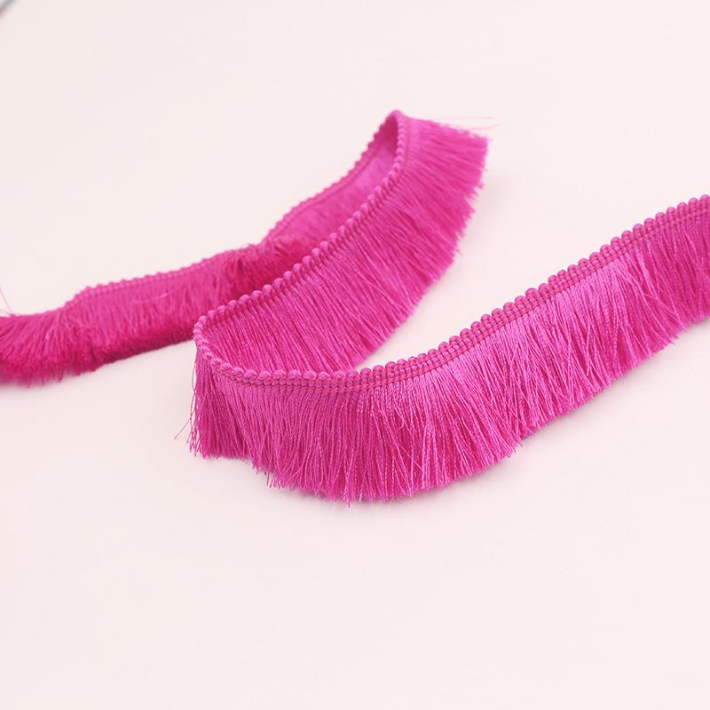 5 ярдов(4,5 метра)/лот 2,8 см в ширину дешевые утолщенные кисточки отделка полиэстер занавеска/подушка отделка серьги/сумка декоративная кружевная бахрома шитье