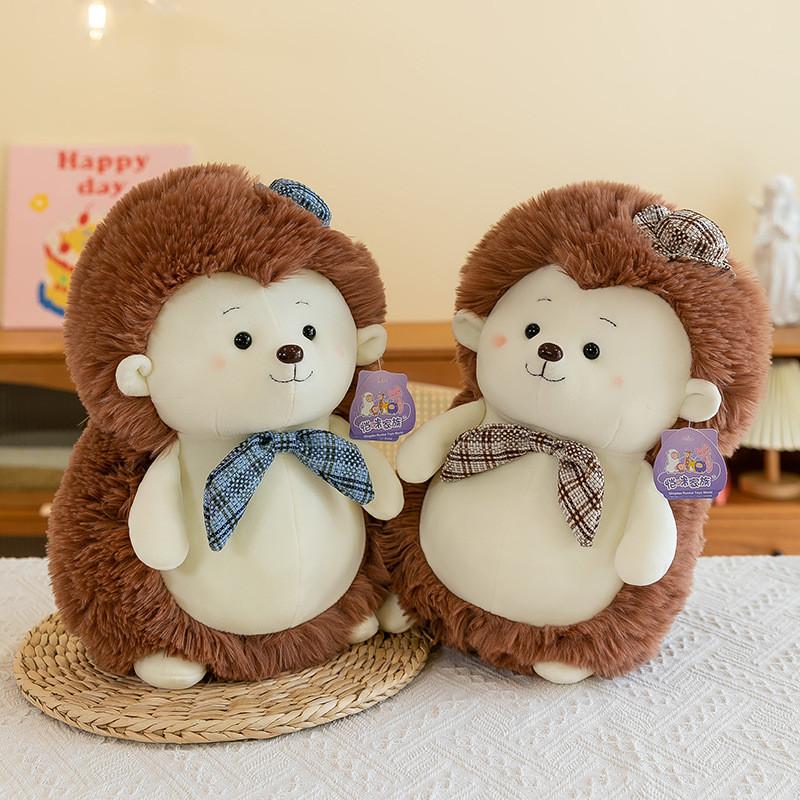 Очаровательная плюшевая кукла-ежик, мягкая игрушка-животное для детей, подарок в милом дизайне