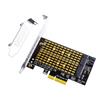 H1111Z Add On Cards PCIE to M2/M.2 Adapter SATA M.2 SSD PCIE Adapter NVME/M2 PCIE Adapter SSD M2 to SATA PCI-E Card M Key +B Key