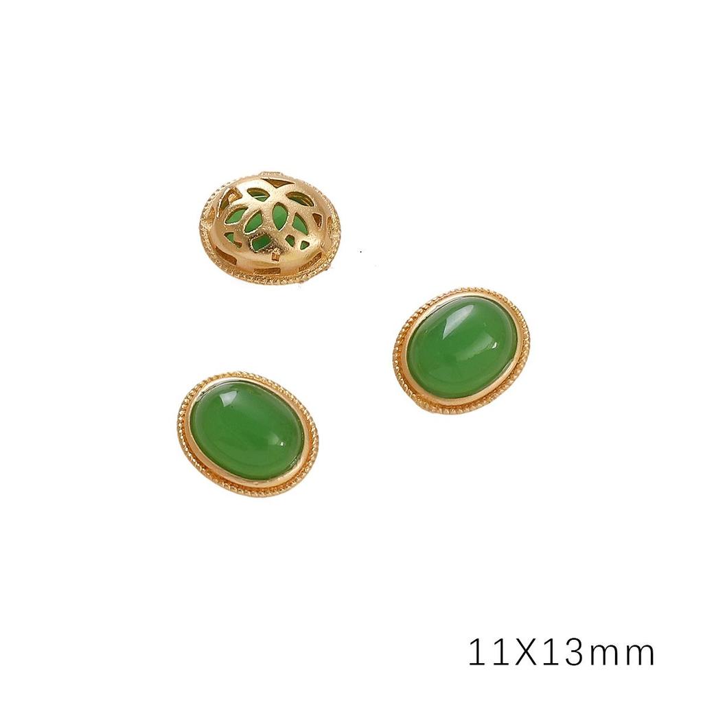 Медный песок, золото, полая перегородка, бусина для изготовления ювелирных изделий своими руками, аксессуары для рукоделия